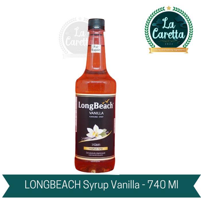 

LONGBEACH Syrup Vanilla 740 Ml