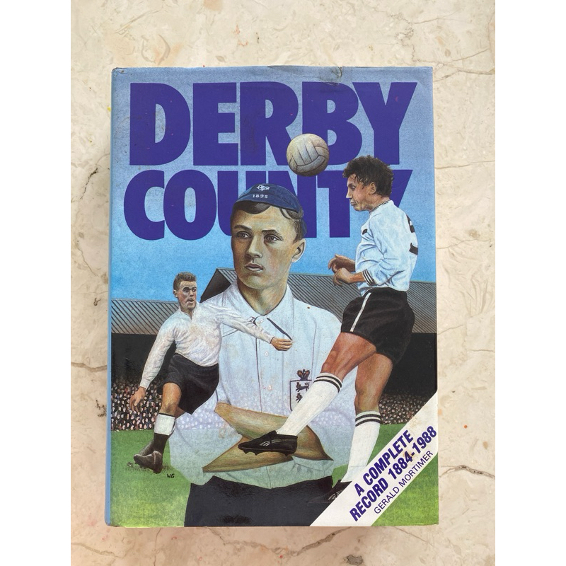 preloved BUKU BOLA DERBY COUNTY A COMPLETE RECORD 1884-1988