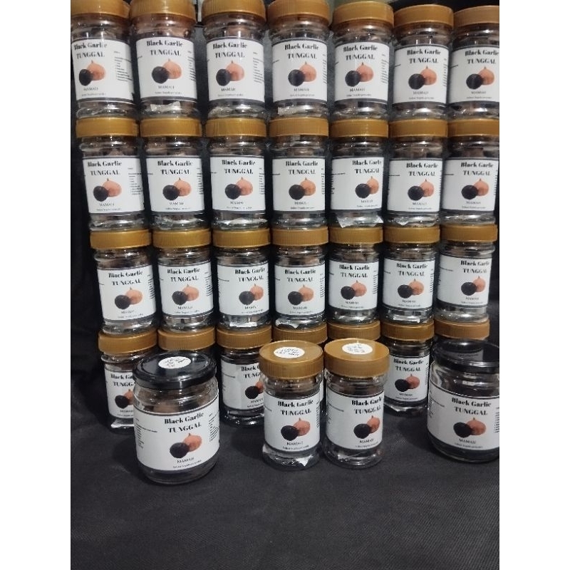 

black garlic bawang tunggal
