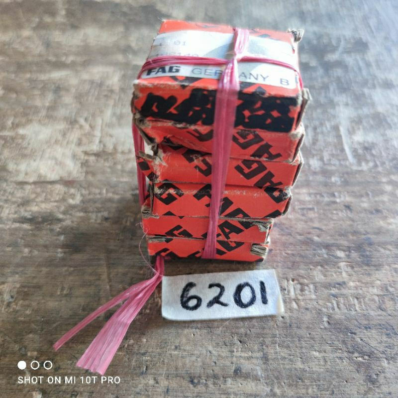 Bearing Laker 6201 Original FAG German