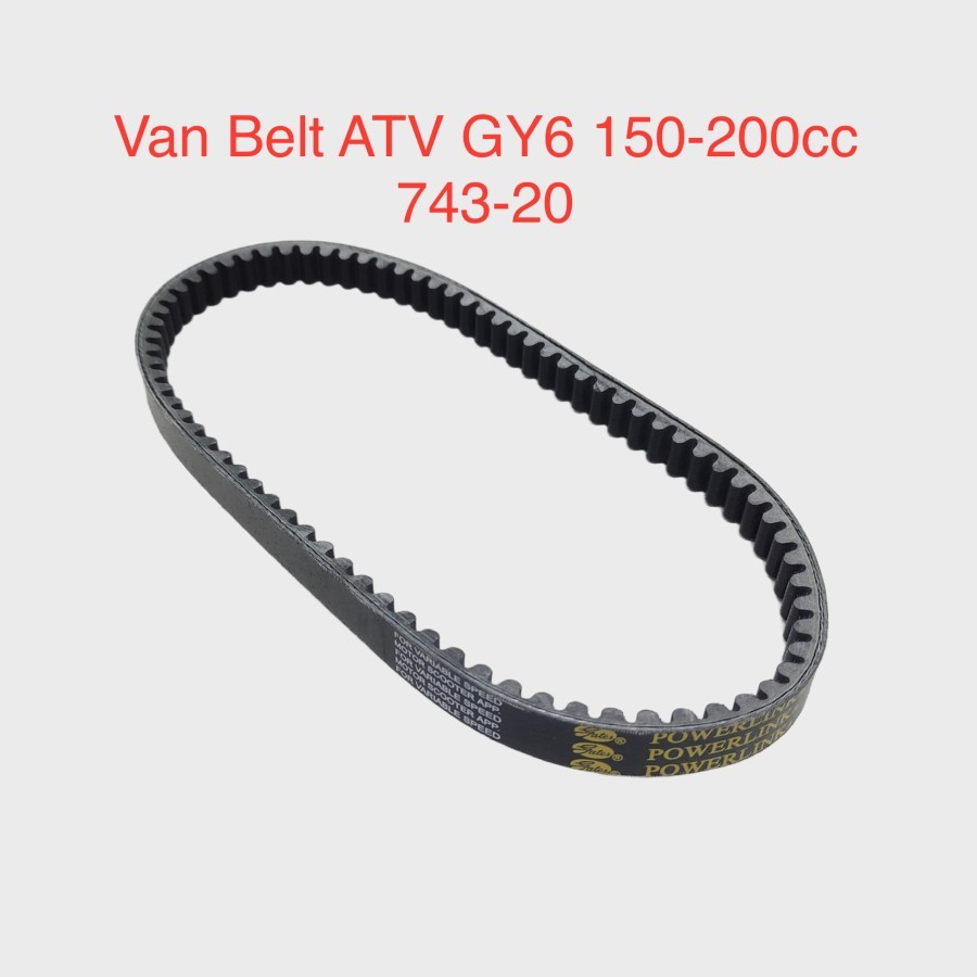 Van Belt Powerlink USA 743 - 20 ATV GY6 Matic 150cc - 200cc