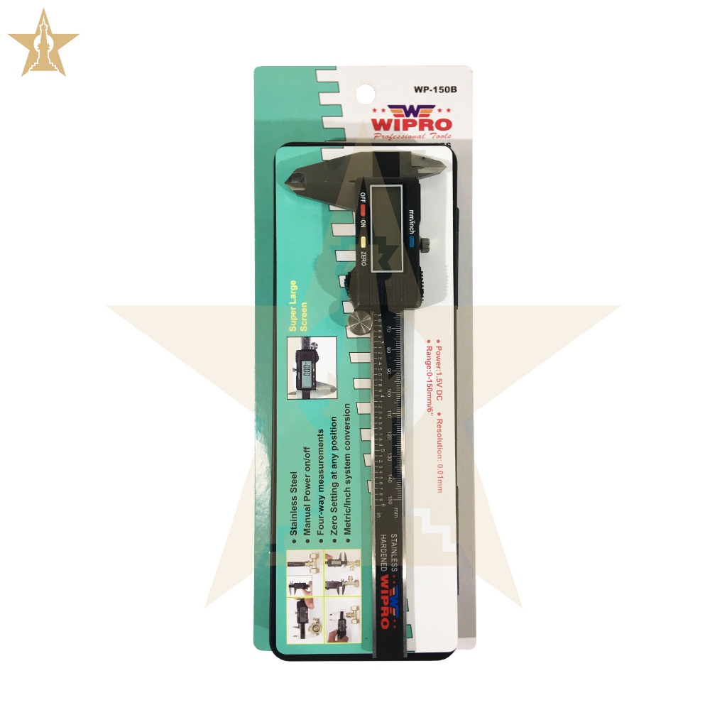 WIPRO WP-150B Sketmat Digital / Jangka Sorong Digital / Vernier Caliper Wipro