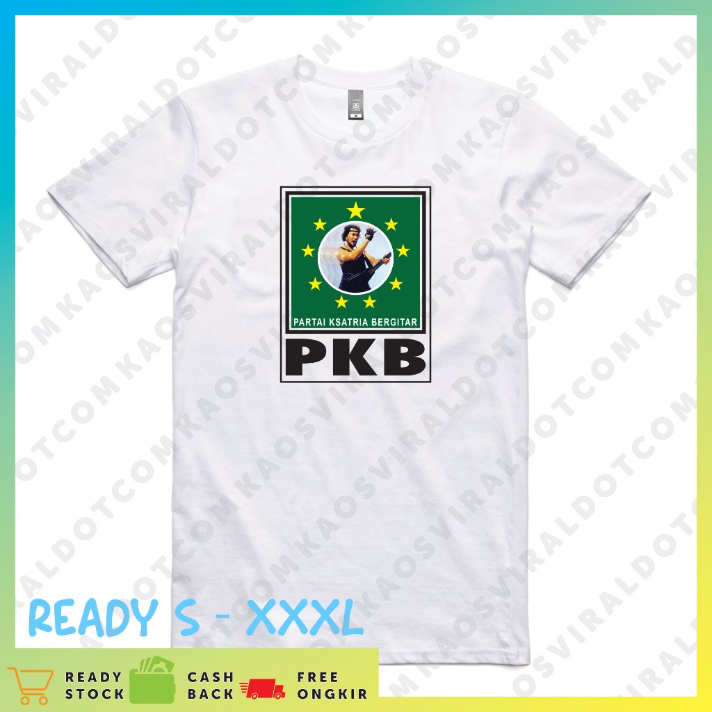 BAJU KAOS PARODY PLESETAN PARTAI KSATRIA BERGITAR RHOMA IRAMA T-SHIRT DISTRO UNISEX