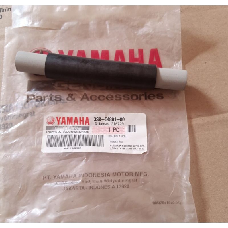 SLANG SELANG AIS HAWA PENDEK ORIGINAL YAMAHA JUPITER Z BURHAN, VEGA R NEW/HOSE BEND 3S0-E4881-00