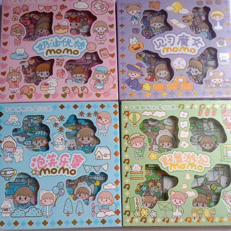 

Sticker Momo /Sticker tempel Karakter (10pcs)