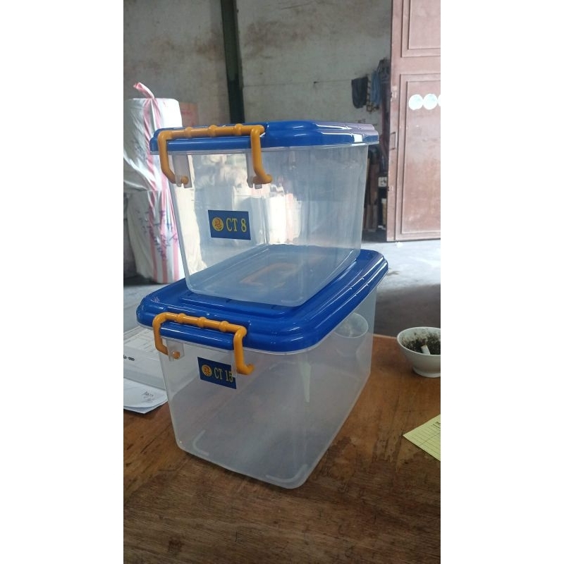 Kontainer container box box kotak tempat penyimpanan hamster make up skincare baju