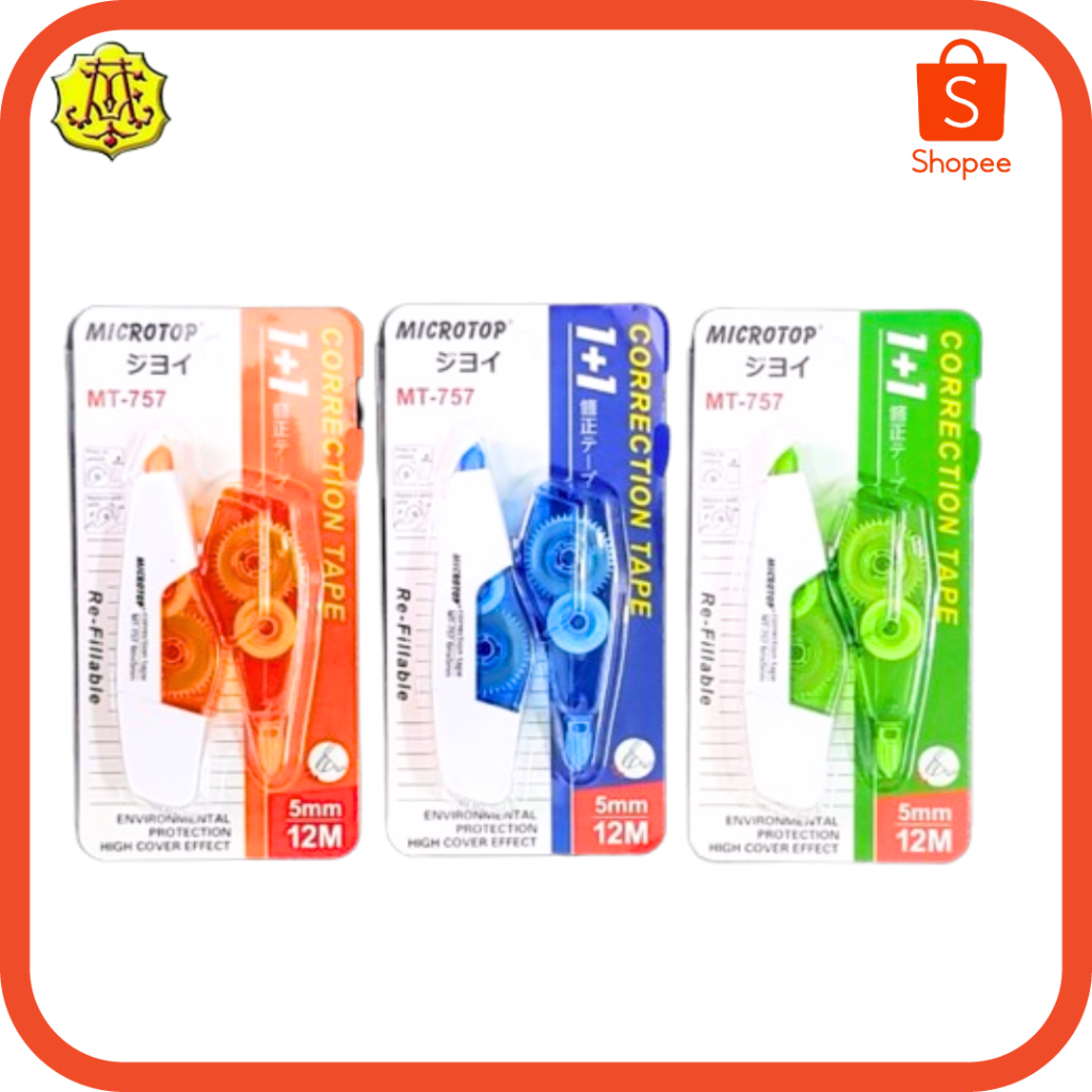 

TIP EX KERTAS/ROL / TIP EX MICROTOP MT-757 + REFILL