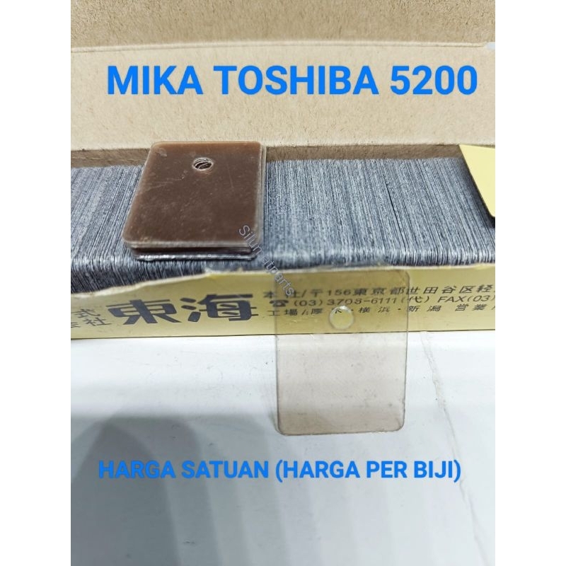 MIKA 5200 TOSHIBA ISOLATOR / isolator Toshiba 5200 mika kaca 5200