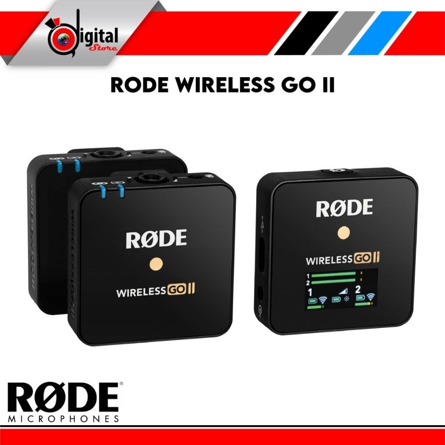 Rode Wireless GO II SINGLE Compact Digital Wireless Microphone