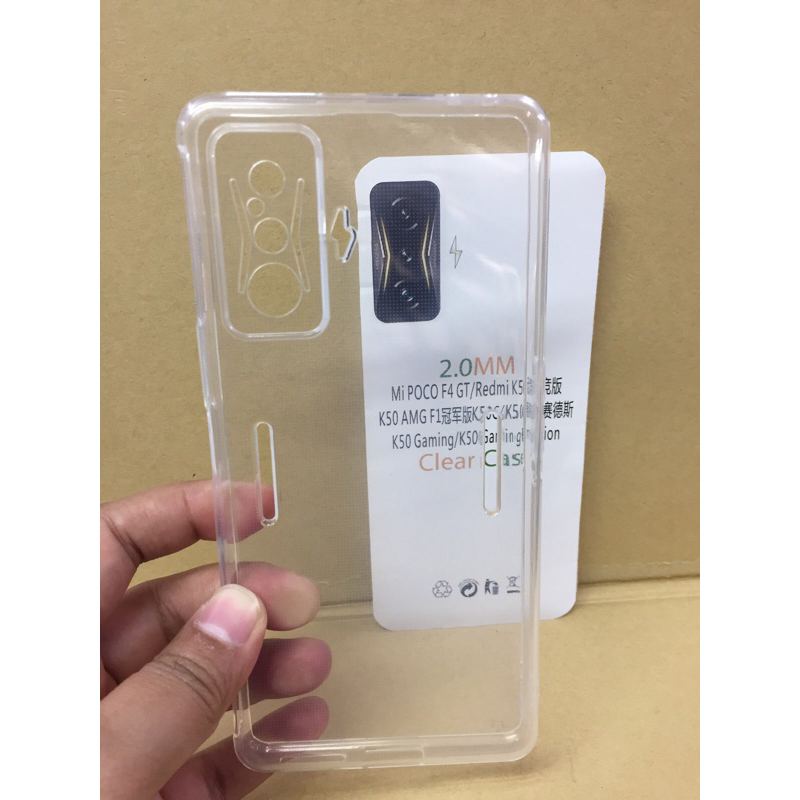 Poco F4 GT/Redmi K50/K50 Gaming Silikone case Jelly Case Bening Premium