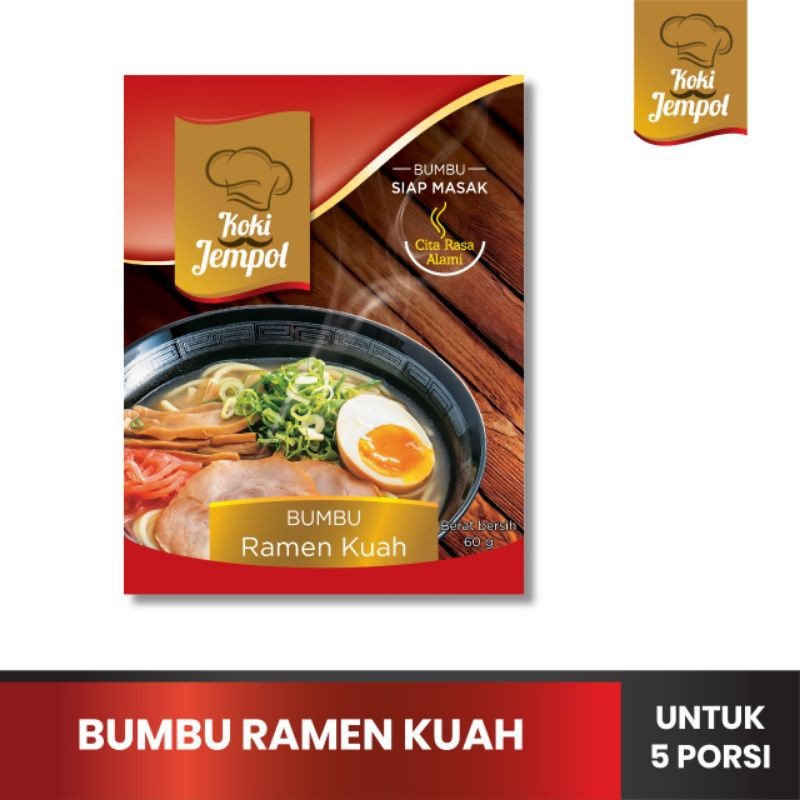 

Koki Jempol Ramen Kuah 60gr Bumbu Masak Instan Shabu Suki