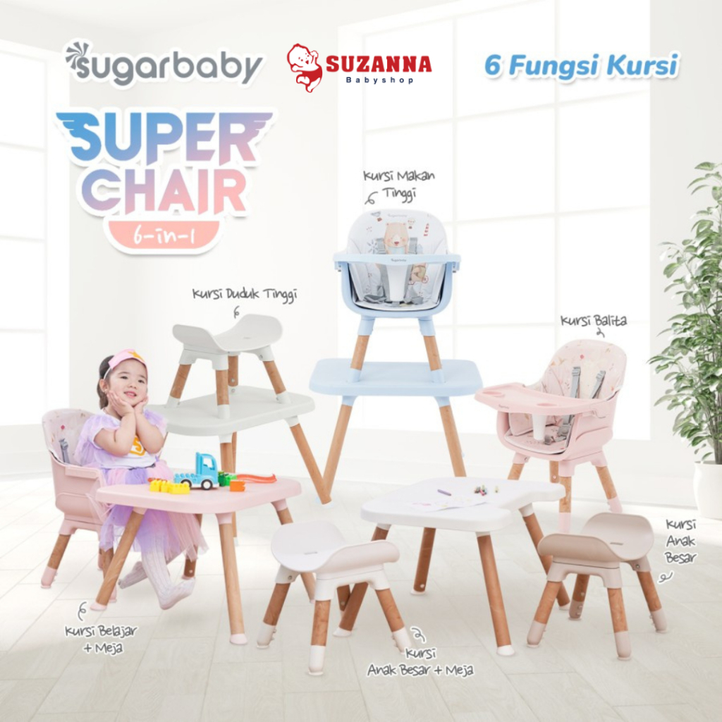 Sugarbaby Super Chair 6in1