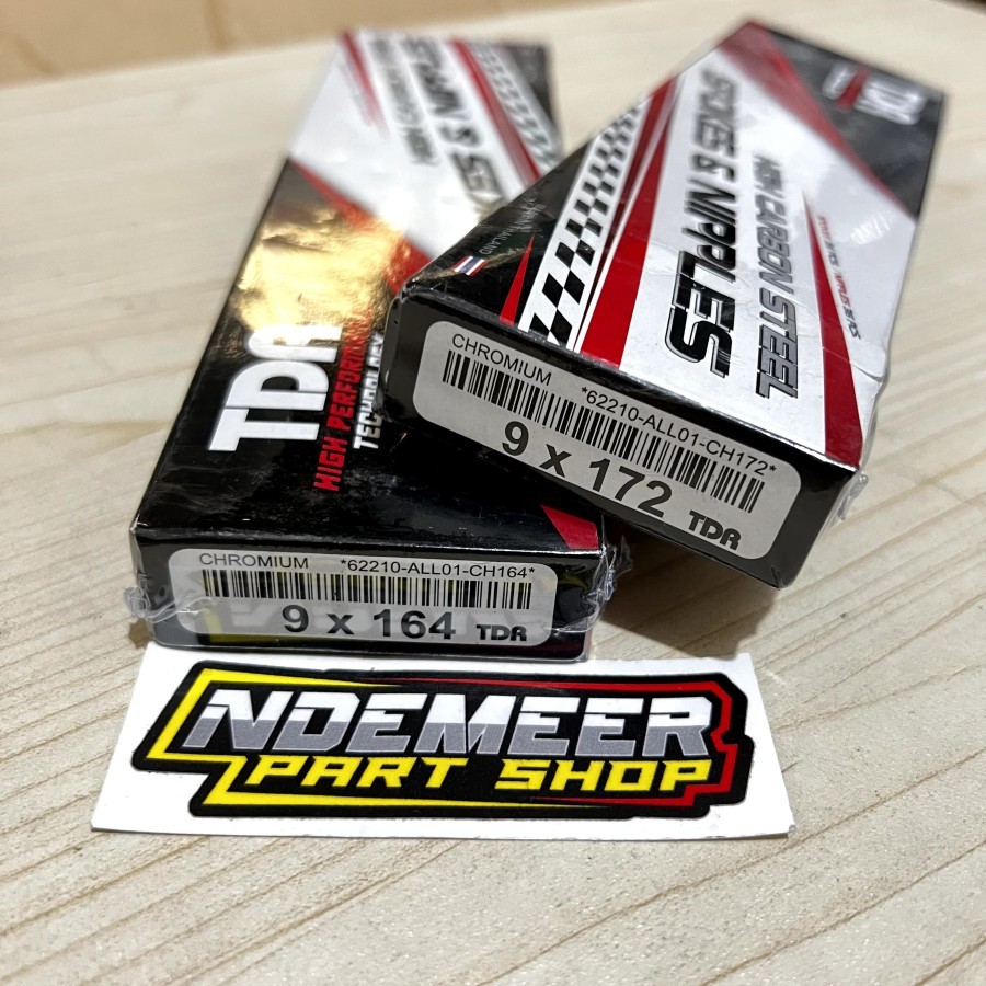 Jari Jari TDR Racing Chrome Ring 18 164 172 Ruji Chrome