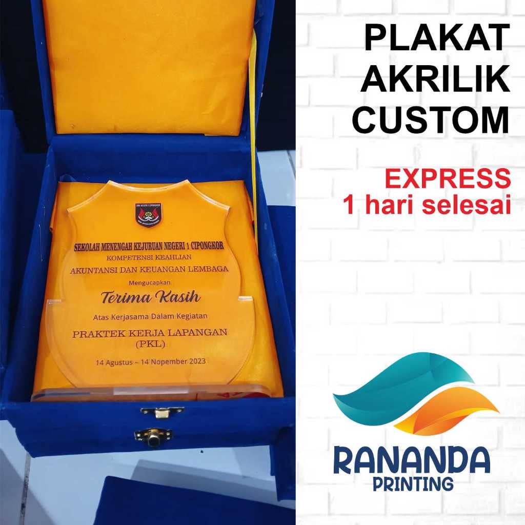 Plakat akrilik | plakat custom 15 x 20 cm