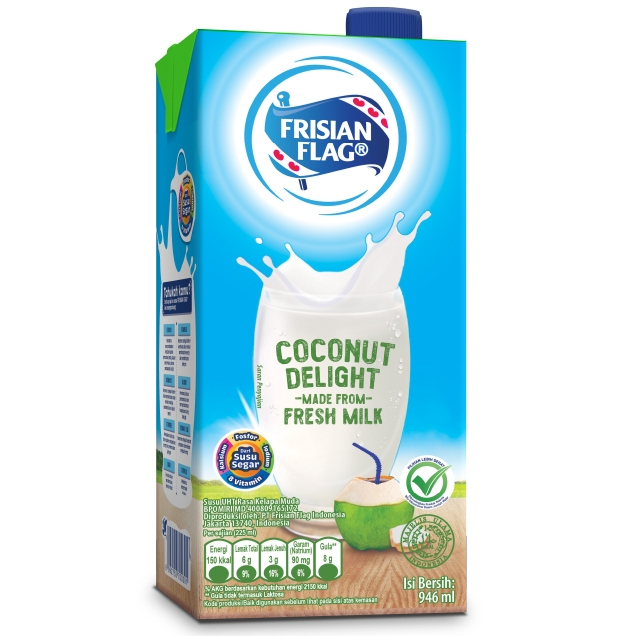 

Paket Frisian Flag Susu UHT Coconut Delight 946 ml