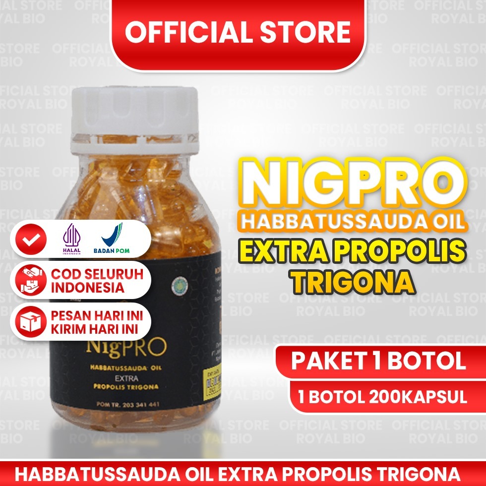 ROYAL BIO - NigPRO isi 200 kapsul