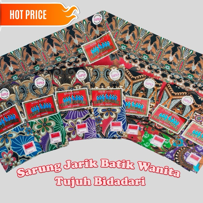 sarung batik wanita tujuh bidadari / jarik batik sarung 7 bidadari halus sarung melahirkan sarung sa