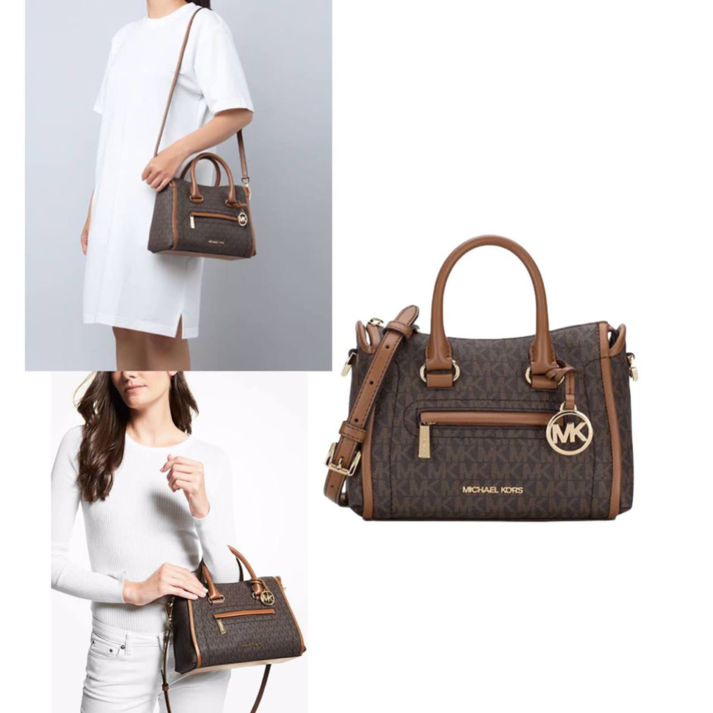 MICHAEL KORS CARINE CROSSBODY SATCHEL BAG ORIGINAL