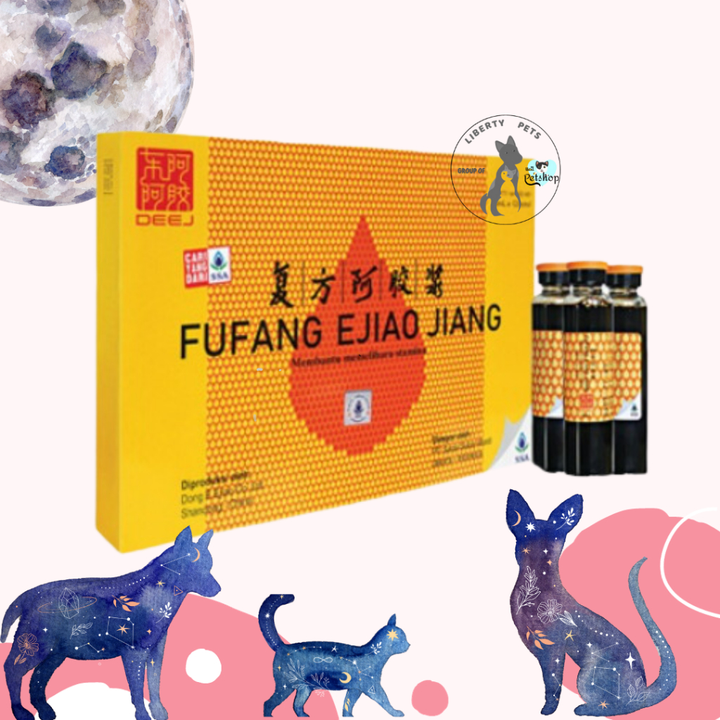 Fufang Fu Fang Ejiao Jiang 20ml ORI Penambah Darah / Trombosit Anjing Kucing (ECER)