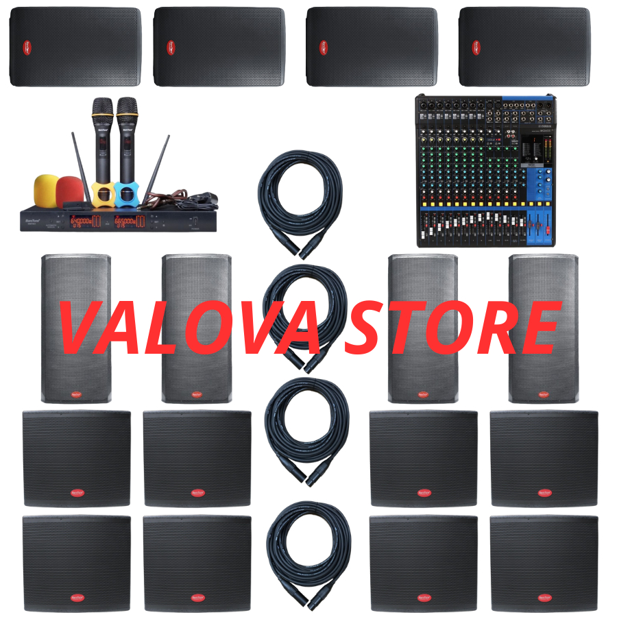 Paket 1 soundsystem Full Lapangan Baretone Audio ORIGINAL