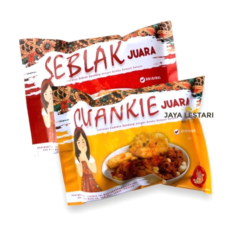 

Seblak & Chuankie Juara (5 Varian)