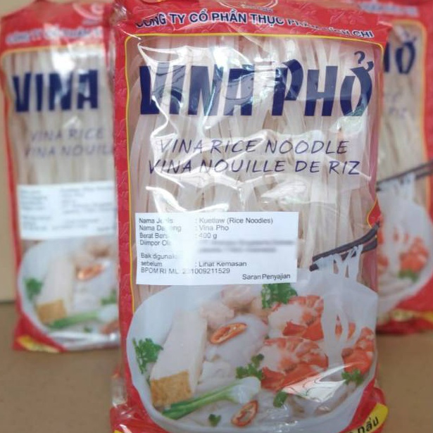 

PAKET LENGKAP Vina Pho Rice Noodle Kwetiaw Vietnam 4gr