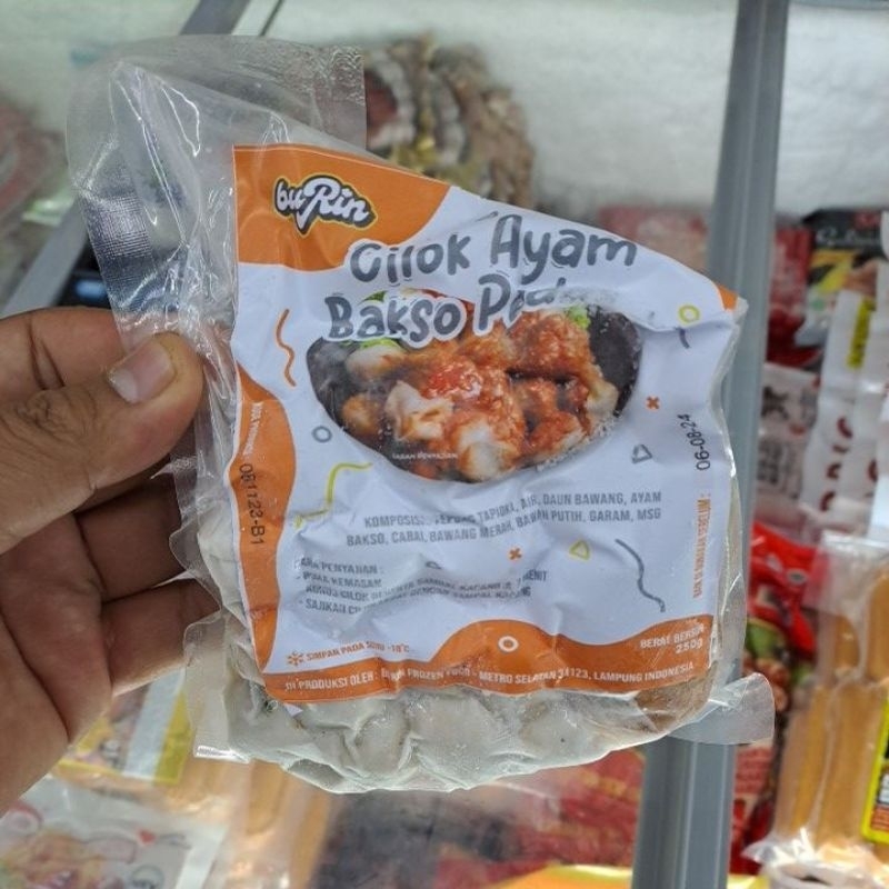 

CILOK AYAM BAKSO PEDAS