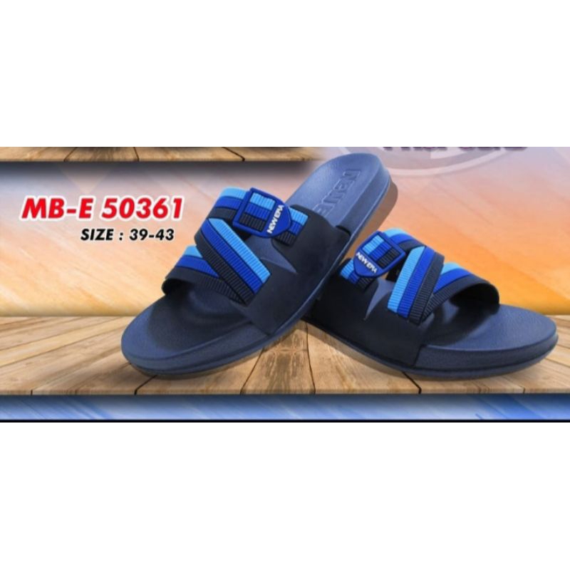 Sandal casual pria kokop termurah / Sandal New Era karet/ SANDAL slop KARET CASUAL/ SANDAL KARET NEW