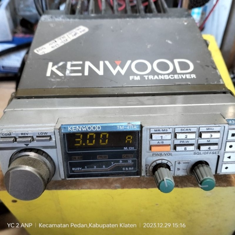 Kenwood TM 411 UHF 430Mhx