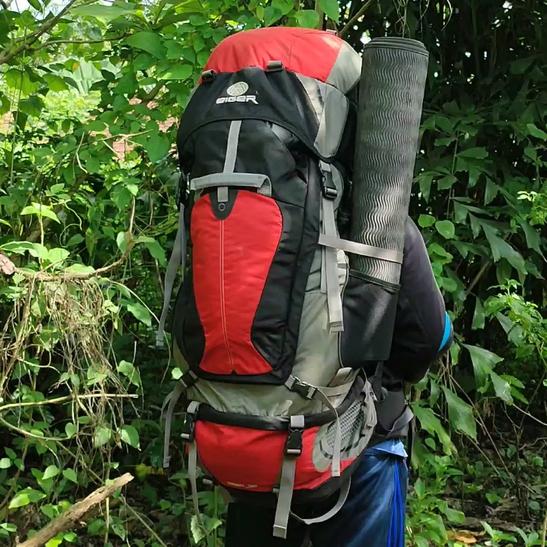 PreLove Tas Kerir Eiger Gigant 100L Like New