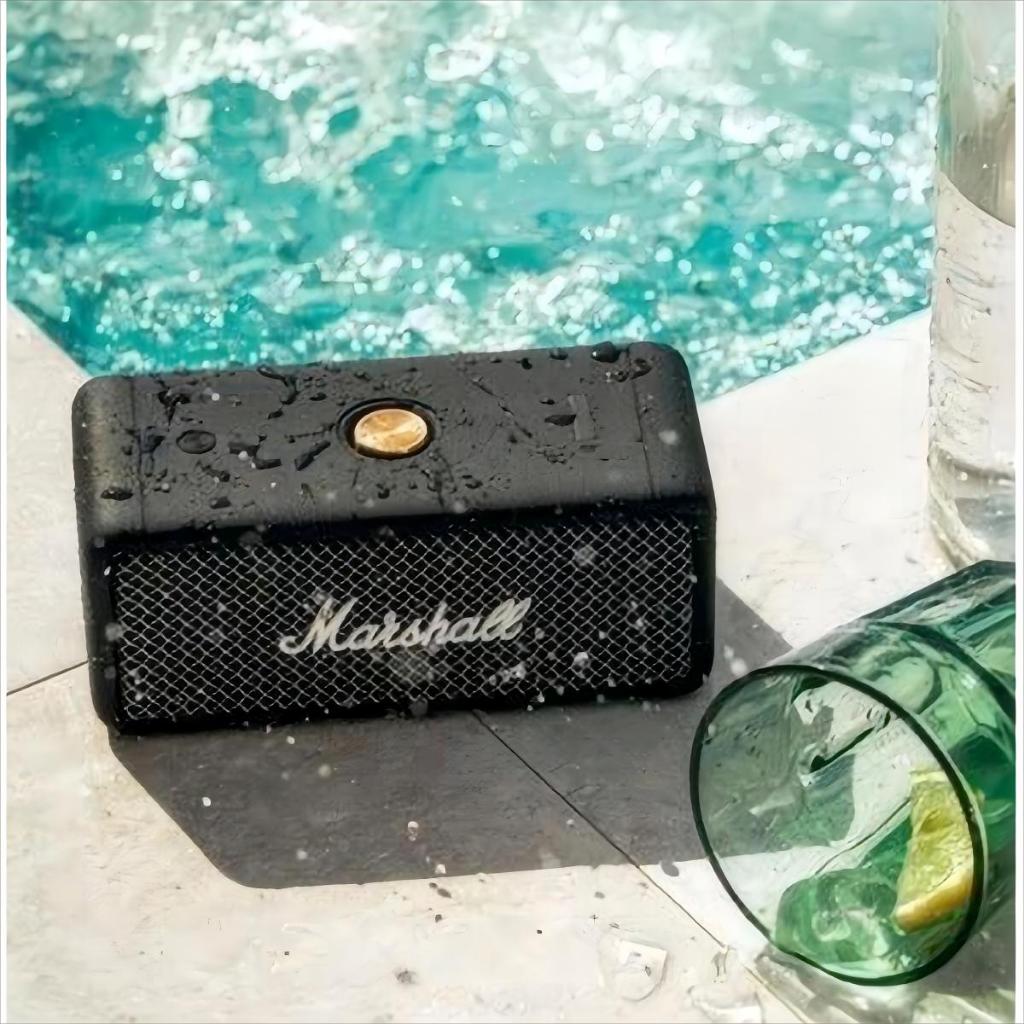 Marshall Emberton II/Marshall Emberton speaker luar ruangan Bluetooth subwoofer portabel berkualitas