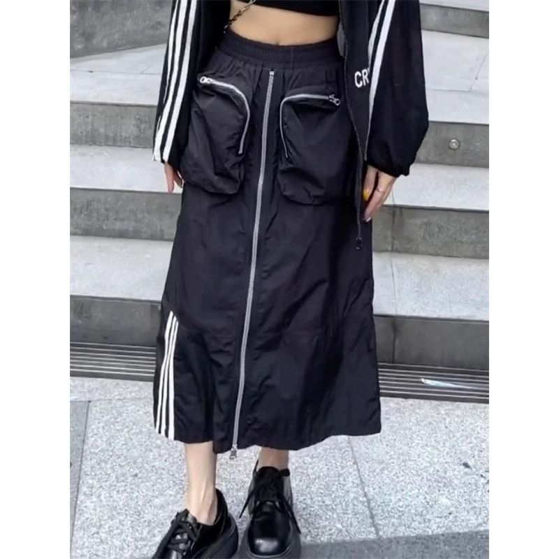 BAWAHAN ROK CARGO TWO POCKET PARASUT IMPORT BKK/BANGKOK