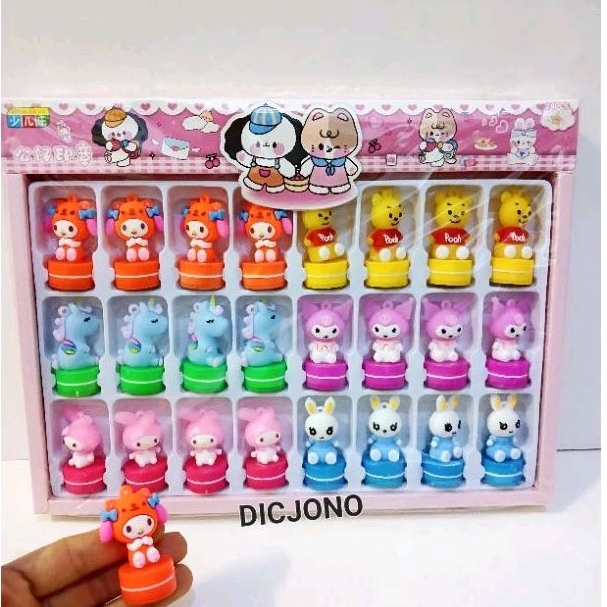 

Mainan Anak Cap / Stempel Karakter Sanrio , Unicorn , Pooh