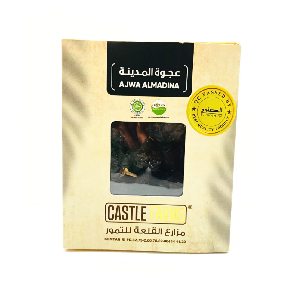 

KURMA AJWA ORGANIC PREMIUM CASTLE FARMS PREMIUM / KURMA AJWA AL-MADINAH ASLI / KURMA AJWA PREMIUM ELSHANUM BEST SELLER / KURMA AJWA NABI ORGANIC / OLEH - OLEH HAJI DAN UMROM