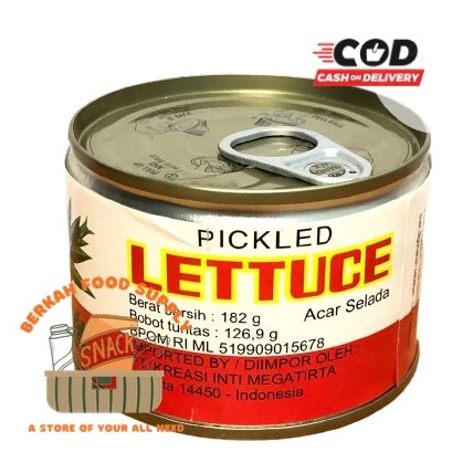 

BAYAR DITEMPAT Acar Selada Chaisim Kaleng 182gr Pickled Lettuce Red Boat Brand