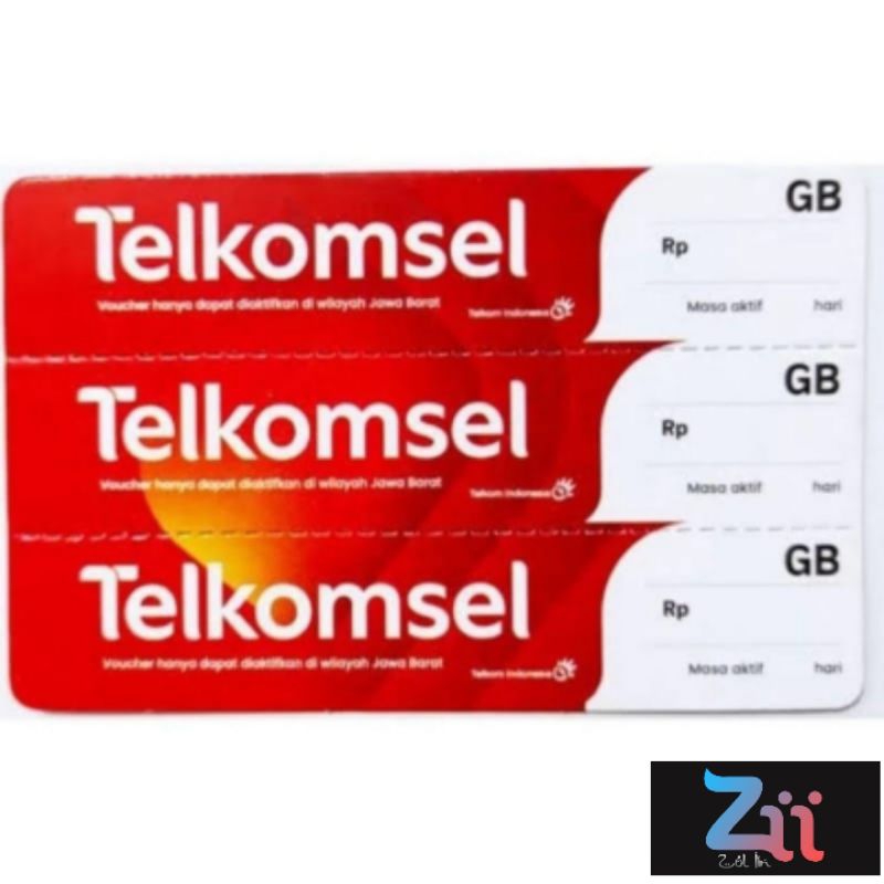 VOUCHER KOSONG TELKOMSEL AREA SULAWESI