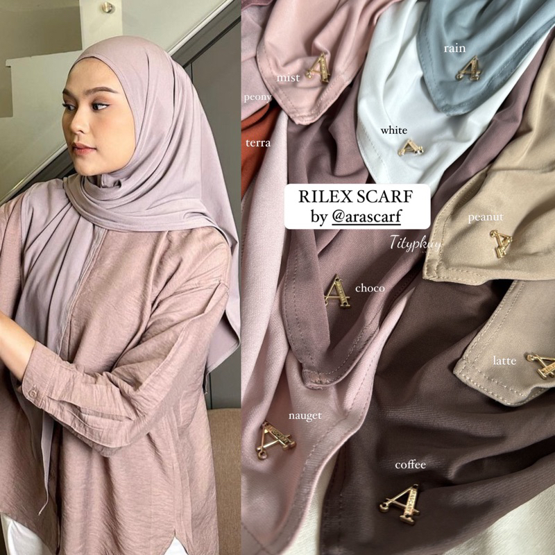 ARA RELAX SCARF by ARASCARF HIJAB INSTAN SEGITIGA