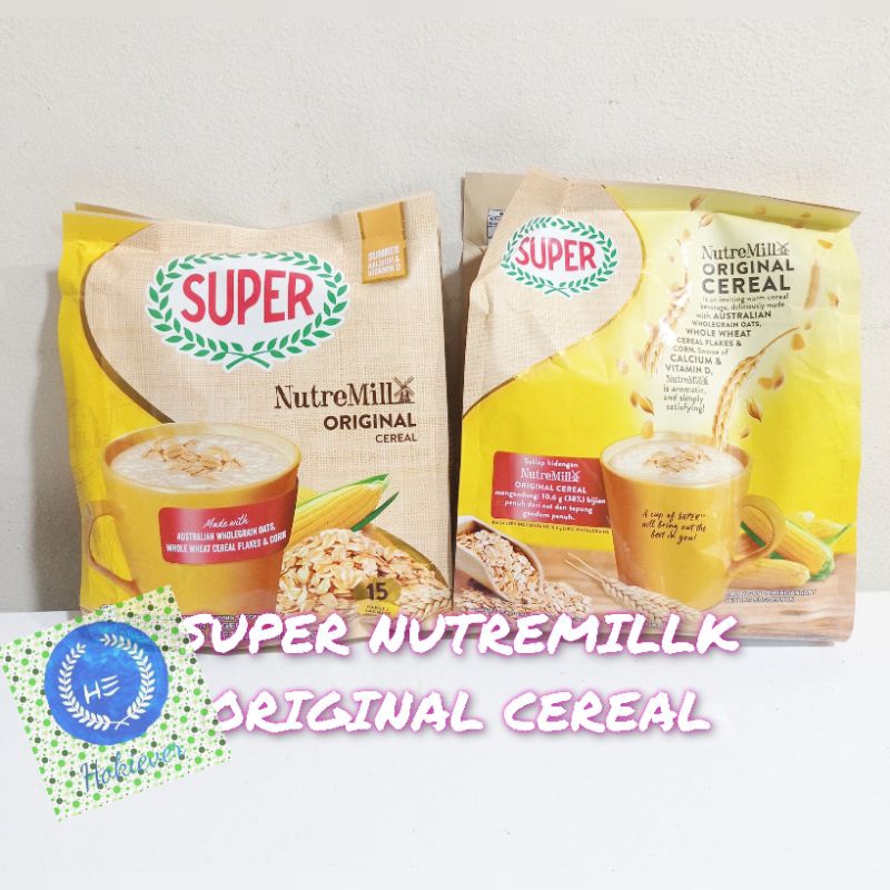 

SUPER NUTREMILL ORIGINAL CEREAL