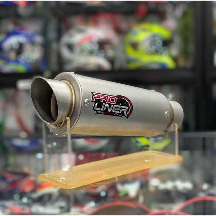 Knalpot Proliner Silincer TR1 R Tr 1 Sanblast untuk CBR250 GSX Ninja250 fi R25 Ninja Vixion New R15 