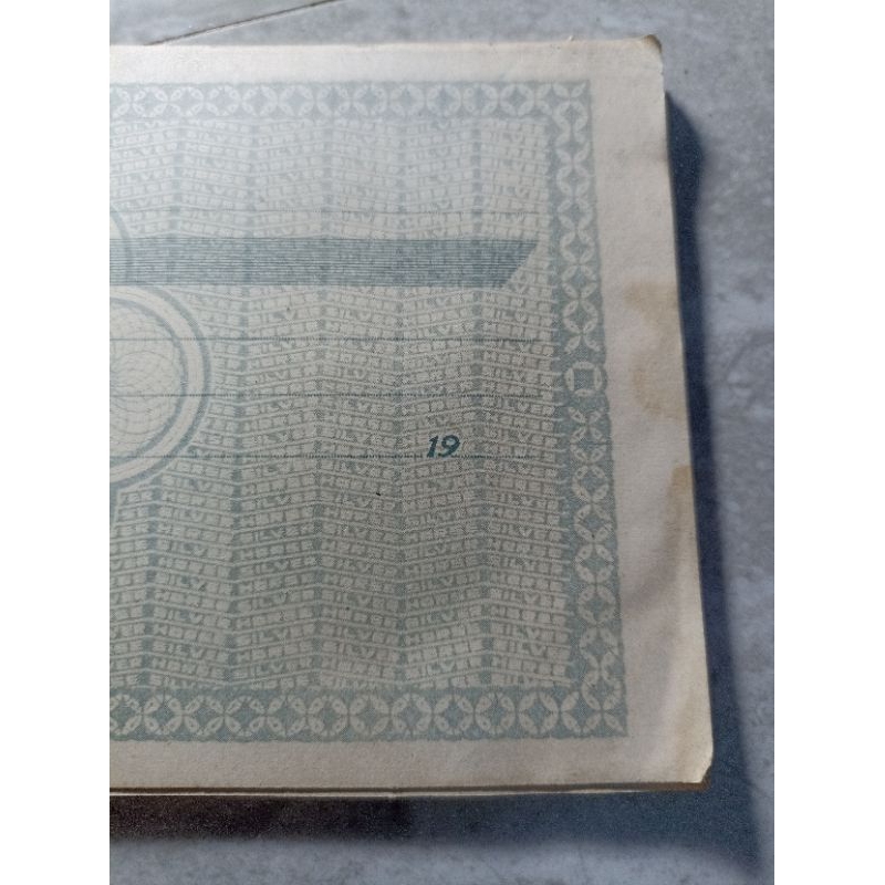 

Kertas Kwitansi tahun 19 san 1 Lembar S207)