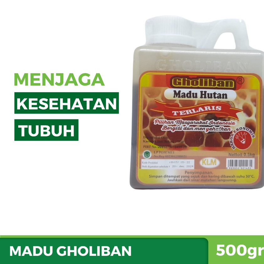 

Madu Hutan Kalimantan KLM 100% Asli 500gr - GHOLIBAN