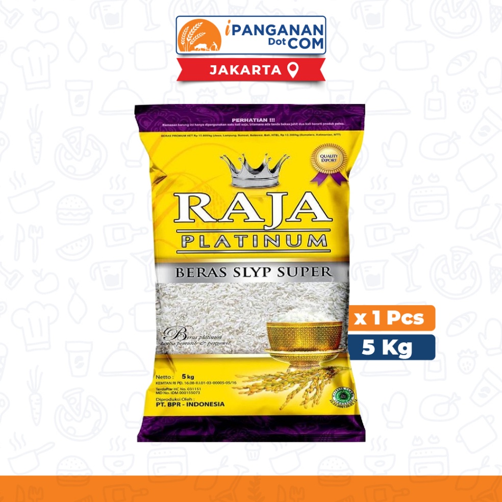 

DISKON Beras Raja Platinum 5 Kg Harga Sudah Termasuk Ongkir JKT