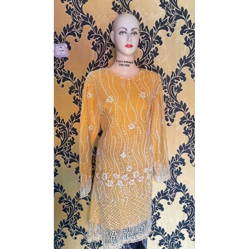 Kebaya ibu 2pcs hajat bekas preloved