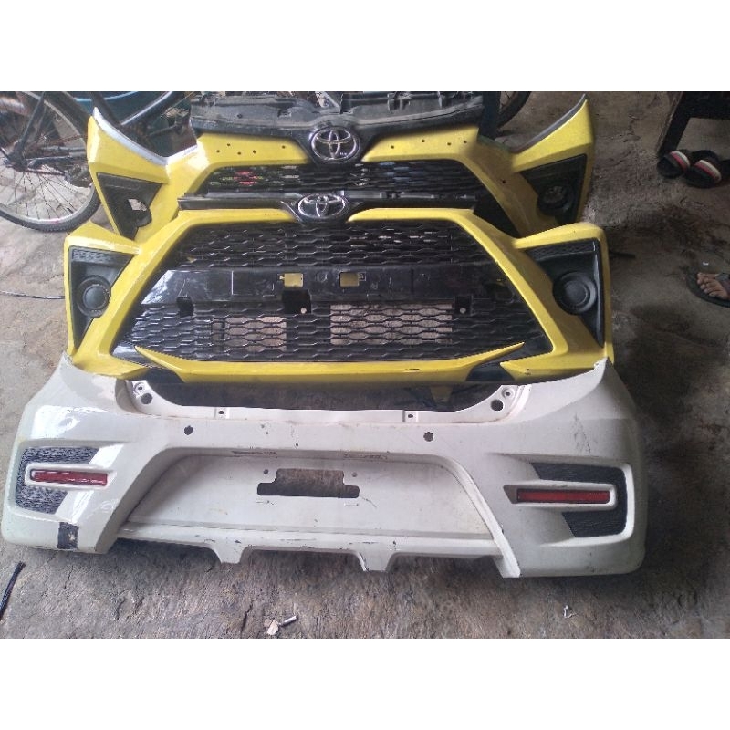 Bemper Depan Belakang Toyota Agya 2020,2021,2022 komplit original