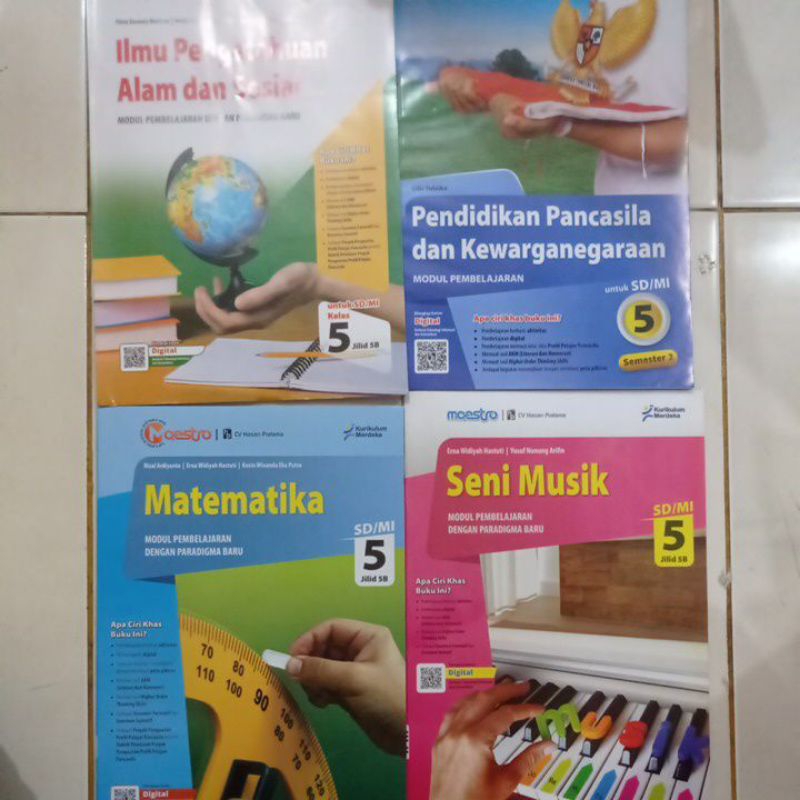 LKS SD KELAS 5 MAESTRO SEMESTER GENAP-CV HASAN PRATAMA