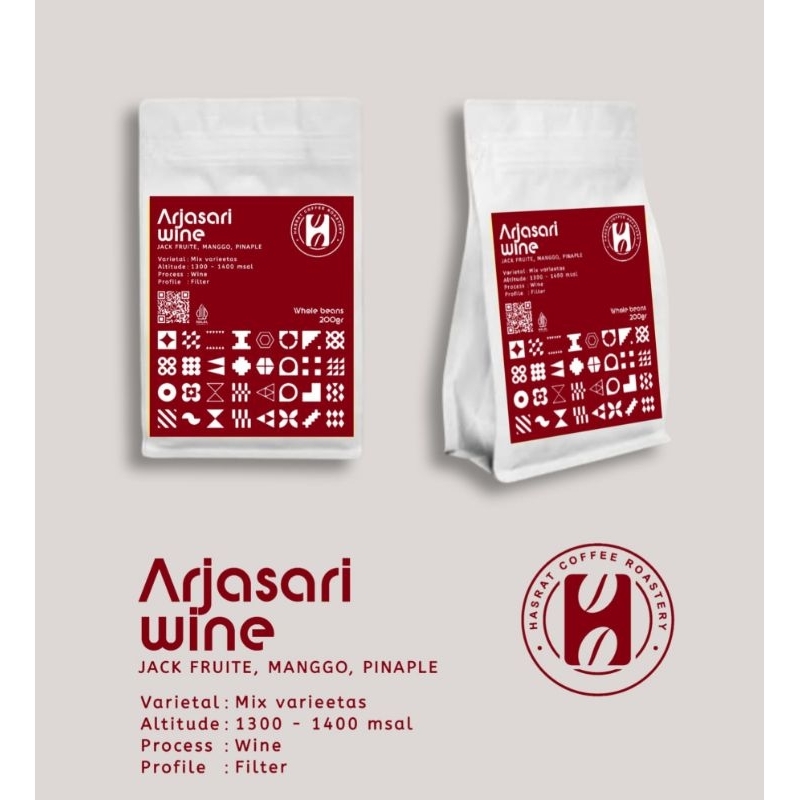 

ARABICA ARJASARI WINE 100 Grm