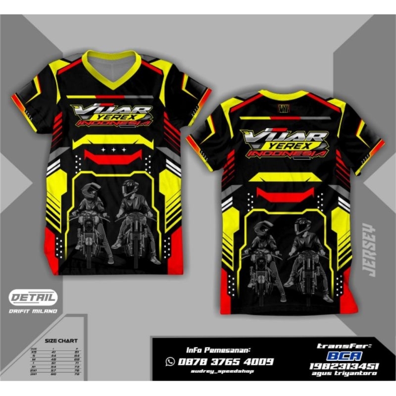 T-Shirt Jersey VIJAR YEREX INDONESIA