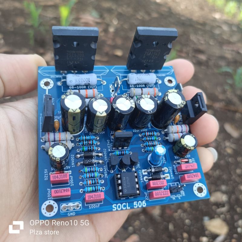 Driver power amplifier Socl 506 TEF kit Super ocl 506 TEF doble layer 506 modif balap murah berkuali
