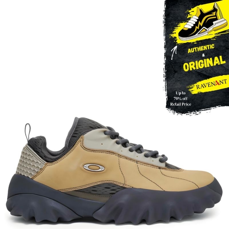 Sepatu OAKLEY FACTORY TEAM NUBUCK CHOP SAW Mocha ORIGINAL 100%