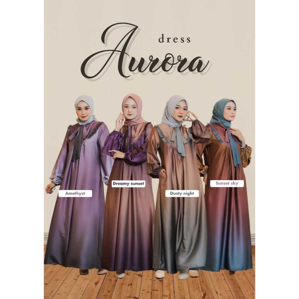 AURORA GAMIS/DRESS BY LINALIVIA HIJAB